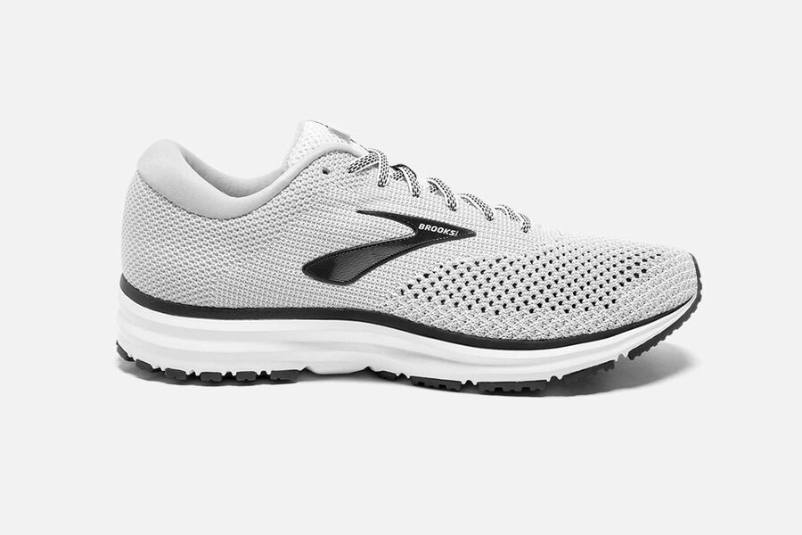 Zapatillas Running Brooks Revel 2 Hombre Blancas/Negras Comprar CIFL26197